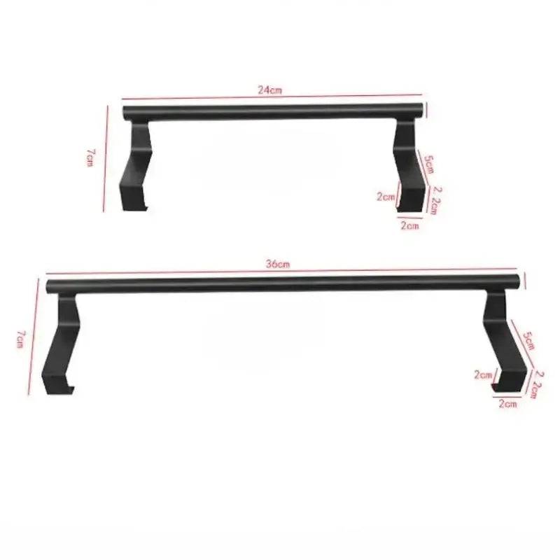 Stainless Steel Over Cabinet Towel Rack | Kitchen | Luvasmr - Satisfyingly Organised