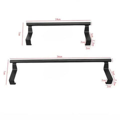 Stainless Steel Over Cabinet Towel Rack | Kitchen | Luvasmr - Satisfyingly Organised
