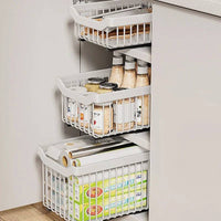 Kitchen Pull Out Storage Shelf | Kitchen | Luvasmr - Satisfyingly Organised