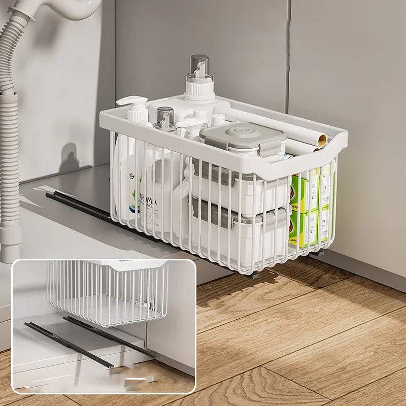 Kitchen Pull Out Storage Shelf | Kitchen | Luvasmr - Satisfyingly Organised