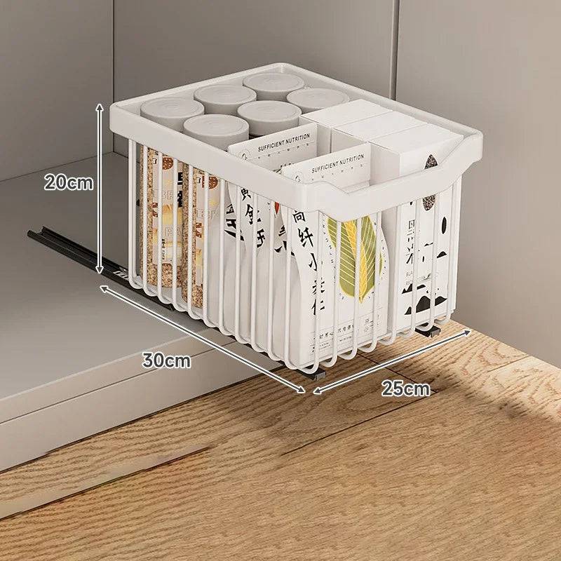 Kitchen Pull Out Storage Shelf | Kitchen | Luvasmr - Satisfyingly Organised