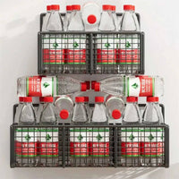 Wall-Mounted Kitchen Storage Rack | Kitchen | Luvasmr - Satisfyingly Organised