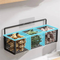 Wall-Mounted Kitchen Storage Rack | Kitchen | Luvasmr - Satisfyingly Organised