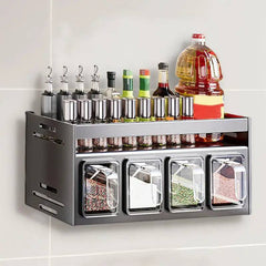 Stylish Kitchen Seasoning Rack | Kitchen | Luvasmr - Satisfyingly Organised