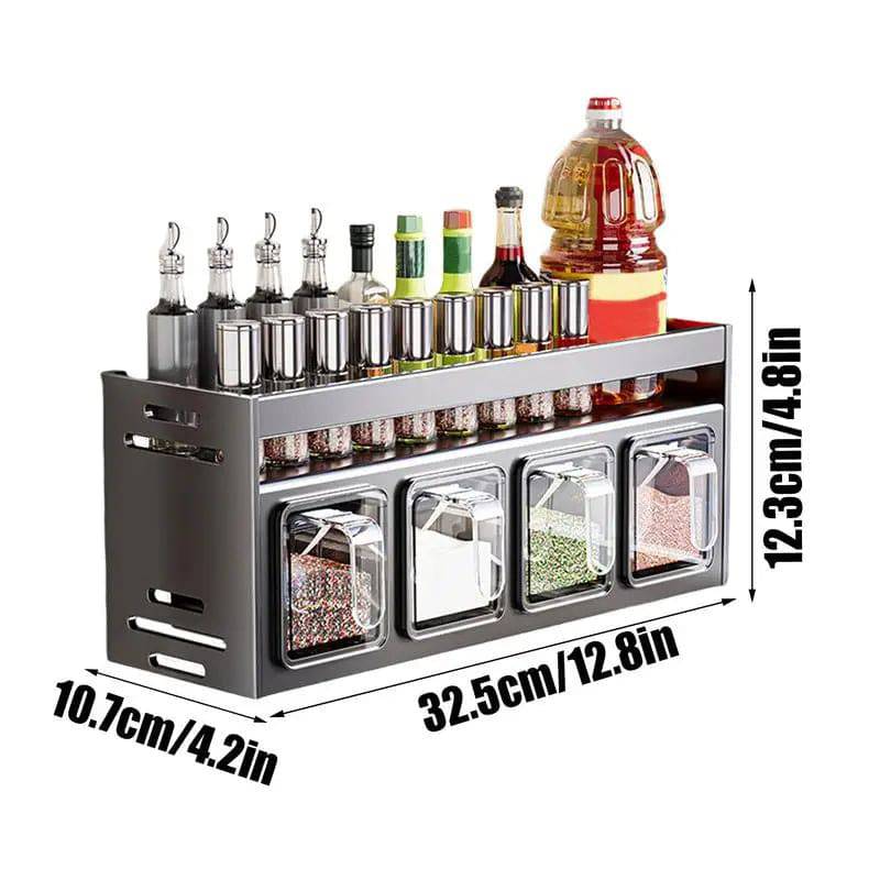 Stylish Kitchen Seasoning Rack | Kitchen | Luvasmr - Satisfyingly Organised