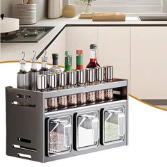 Stylish Kitchen Seasoning Rack | Kitchen | Luvasmr - Satisfyingly Organised