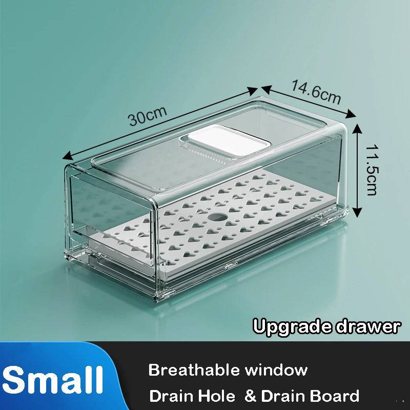 Stackable Refrigerator Food Organiser | Kitchen | Luvasmr - Satisfyingly Organised