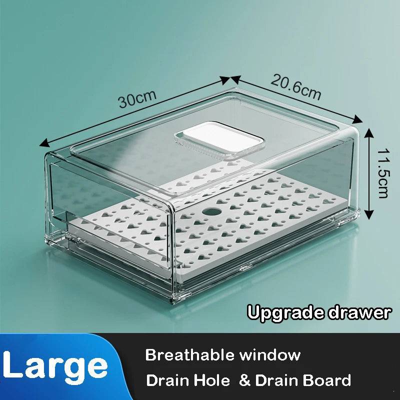 Stackable Refrigerator Food Organiser | Kitchen | Luvasmr - Satisfyingly Organised