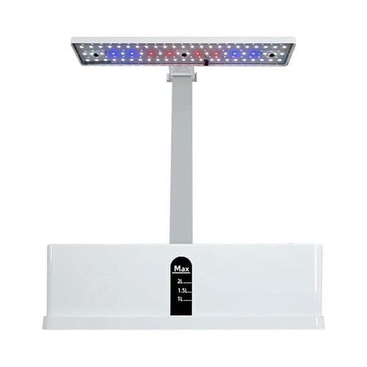 Adjustable Hydroponic Garden System with LED Grow Lights - Luvasmr