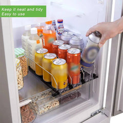 Canned Beverage Push Rack | Kitchen | Luvasmr - Satisfyingly Organised