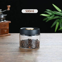 Press-Type Coffee Beans Vacuum Sealed Container | Kitchen | Luvasmr - Satisfyingly Organised