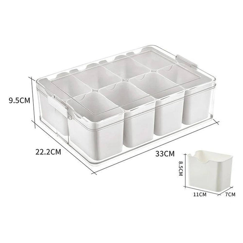 8 In 1 Seasoning Storage Box | Kitchen | Luvasmr - Satisfyingly Organised