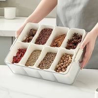 8 In 1 Seasoning Storage Box | Kitchen | Luvasmr - Satisfyingly Organised