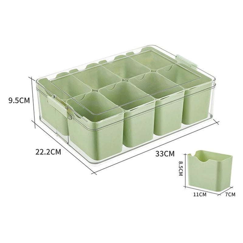 8 In 1 Seasoning Storage Box | Kitchen | Luvasmr - Satisfyingly Organised