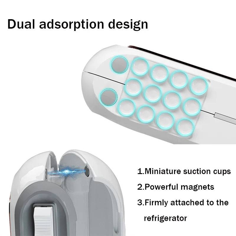 Magnetic Cling Film Dispenser with Safety Cutter | Kitchen | Luvasmr - Satisfyingly Organised