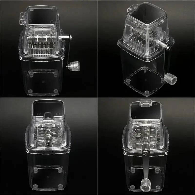 Portable Hand-Cranked Ice Crusher | Kitchen | Luvasmr - Satisfyingly Organised