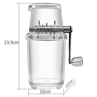 Portable Hand-Cranked Ice Crusher | Kitchen | Luvasmr - Satisfyingly Organised