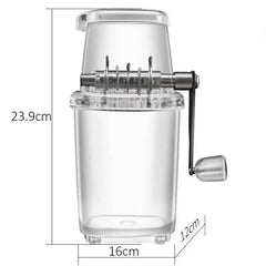 Portable Hand-Cranked Ice Crusher | Kitchen | Luvasmr - Satisfyingly Organised