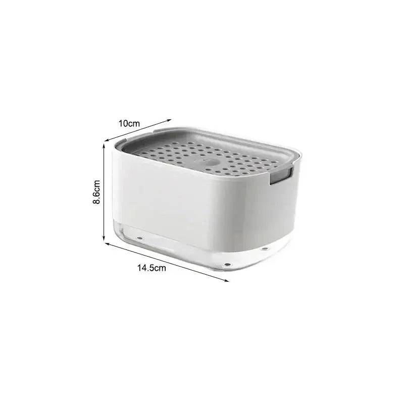 Soap Dispenser with Sponge Holder | Kitchen | Luvasmr - Satisfyingly Organised