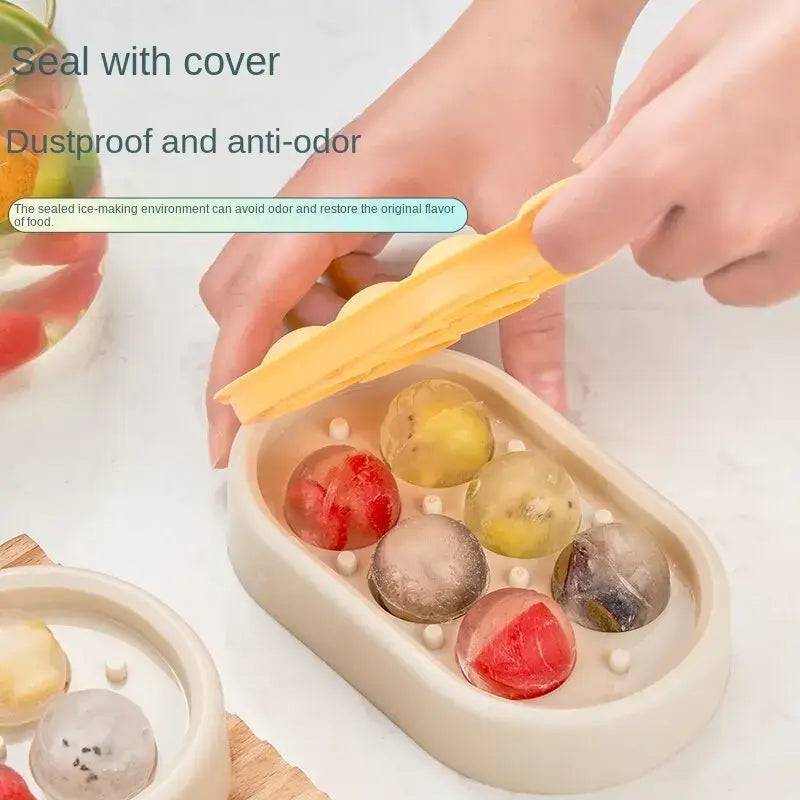 Silicone Ice Cube Tray with Lid | Kitchen | Luvasmr - Satisfyingly Organised