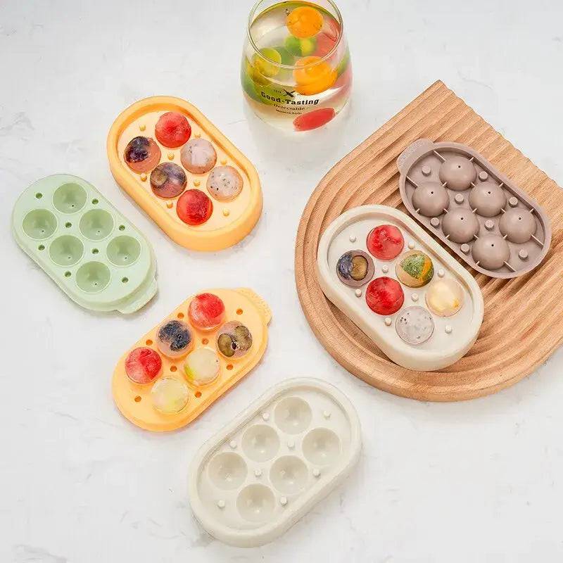 Silicone Ice Cube Tray with Lid | Kitchen | Luvasmr - Satisfyingly Organised
