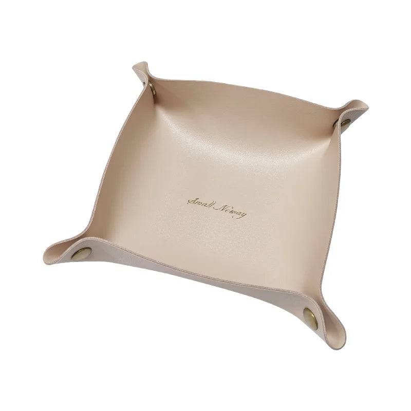 Nordic Leather Storage Tray | Living Room | Luvasmr - Satisfyingly Organised