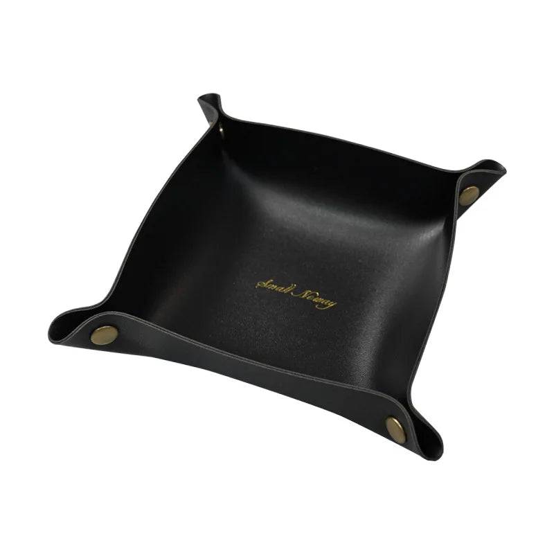 Nordic Leather Storage Tray | Living Room | Luvasmr - Satisfyingly Organised