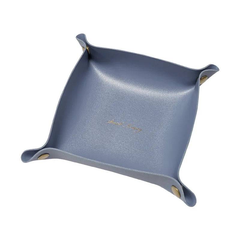 Nordic Leather Storage Tray | Living Room | Luvasmr - Satisfyingly Organised