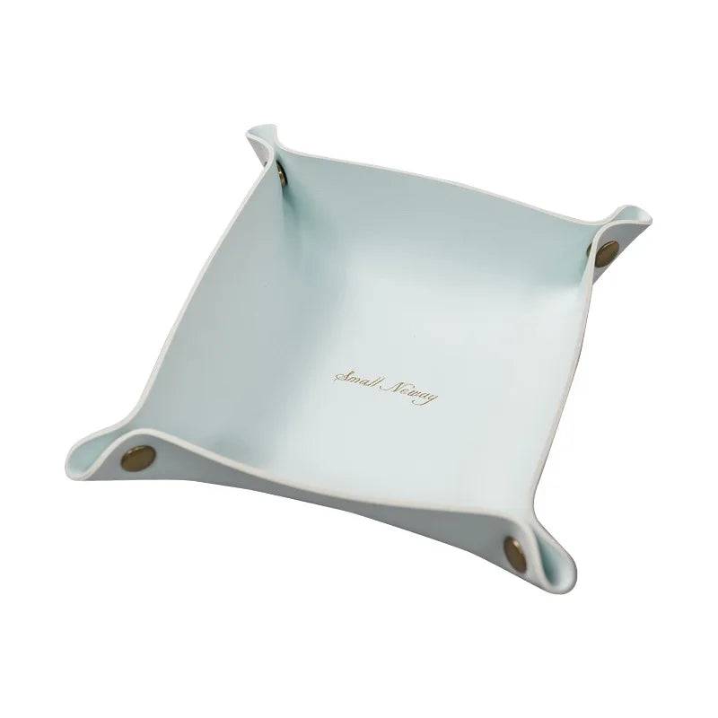 Nordic Leather Storage Tray | Living Room | Luvasmr - Satisfyingly Organised