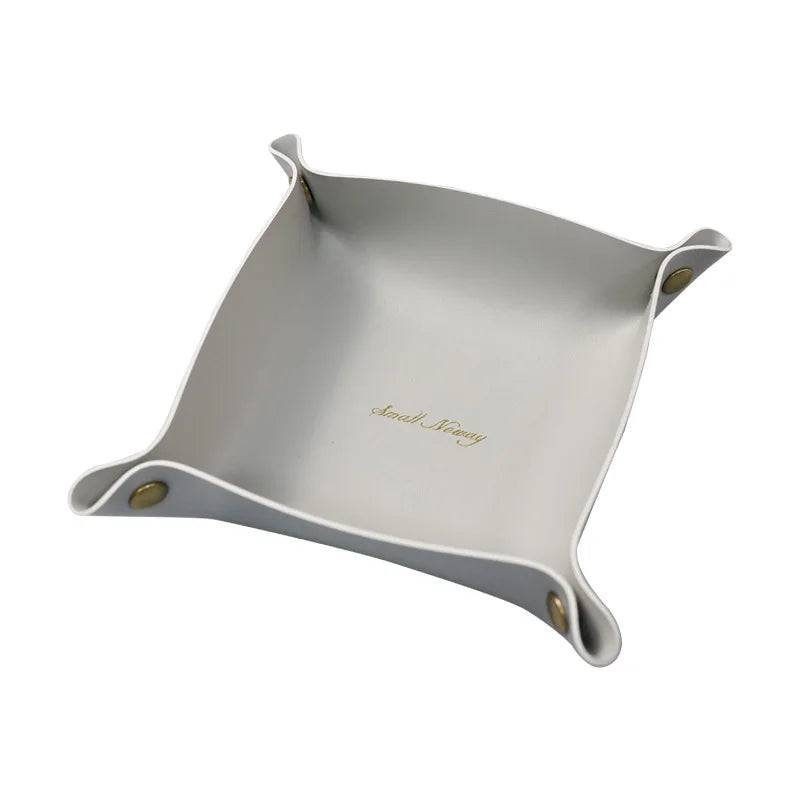Nordic Leather Storage Tray | Living Room | Luvasmr - Satisfyingly Organised