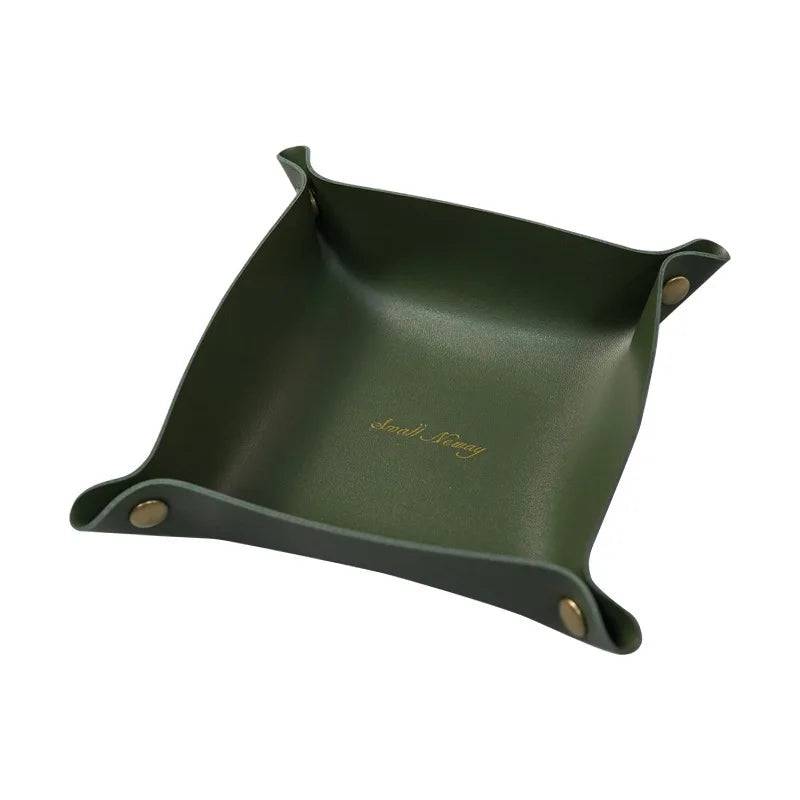 Nordic Leather Storage Tray | Living Room | Luvasmr - Satisfyingly Organised