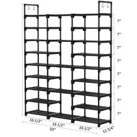 9-Tier Large Shoe Rack Storage Organiser | Living Room | Luvasmr - Satisfyingly Organised