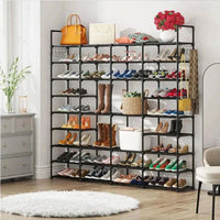 9-Tier Large Shoe Rack Storage Organiser | Living Room | Luvasmr - Satisfyingly Organised