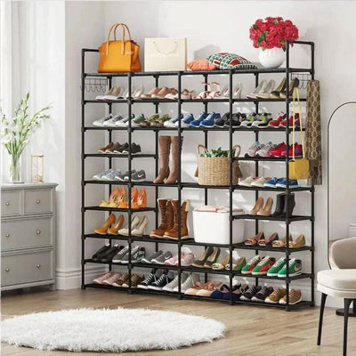 9-Tier Large Shoe Rack Storage Organiser | Living Room | Luvasmr - Satisfyingly Organised