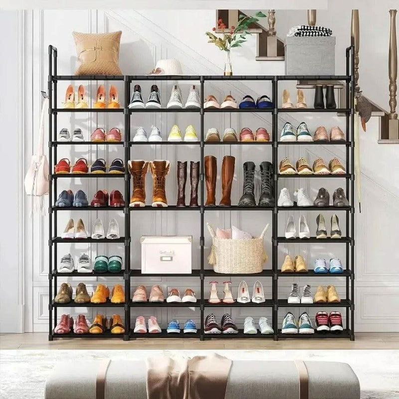 9-Tier Large Shoe Rack Storage Organiser | Living Room | Luvasmr - Satisfyingly Organised