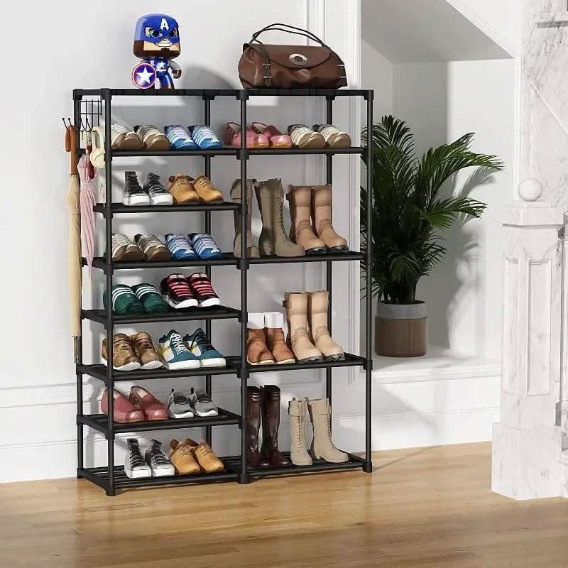 9-Tier Large Shoe Rack Storage Organiser | Living Room | Luvasmr - Satisfyingly Organised