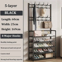 Multi-Layer Shoe and Hat Rack | Living Room | Luvasmr - Satisfyingly Organised