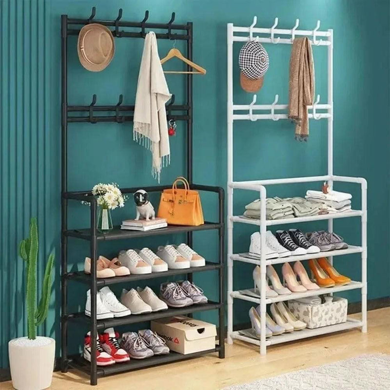 Multi-Layer Shoe and Hat Rack | Living Room | Luvasmr - Satisfyingly Organised
