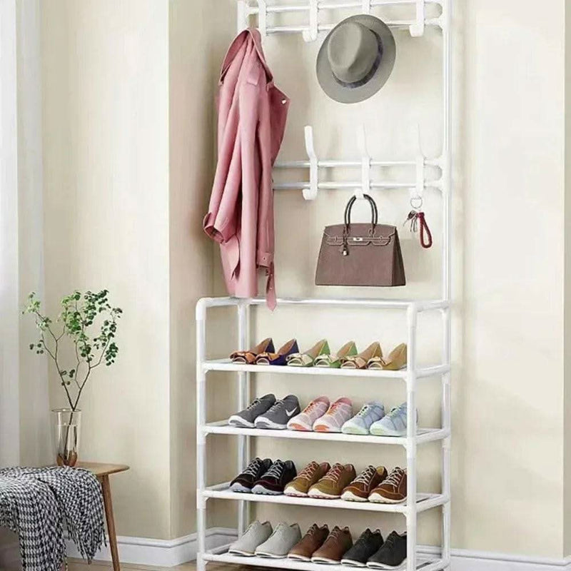 Multi-Layer Shoe and Hat Rack | Living Room | Luvasmr - Satisfyingly Organised