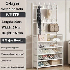 Multi-Layer Shoe and Hat Rack | Living Room | Luvasmr - Satisfyingly Organised