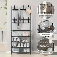 Multi-Layer Shoe and Hat Rack | Living Room | Luvasmr - Satisfyingly Organised