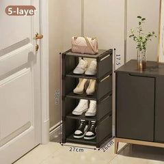Multiple Layers Shoe Organiser Rack | Living Room | Luvasmr - Satisfyingly Organised