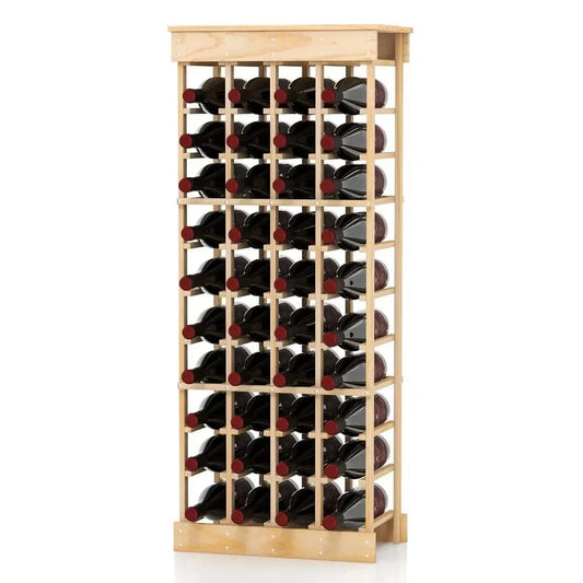 40 Bottles Storage Wine Rack | Living Room | Luvasmr - Satisfyingly Organised