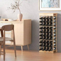 40 Bottles Storage Wine Rack | Living Room | Luvasmr - Satisfyingly Organised