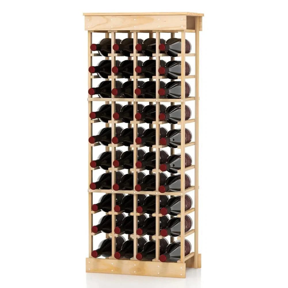 40 Bottles Storage Wine Rack | Living Room | Luvasmr - Satisfyingly Organised