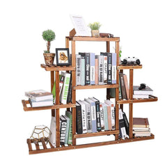 9-Tier Solid Pine Wood Plant Stand | Living Room | Luvasmr - Satisfyingly Organised
