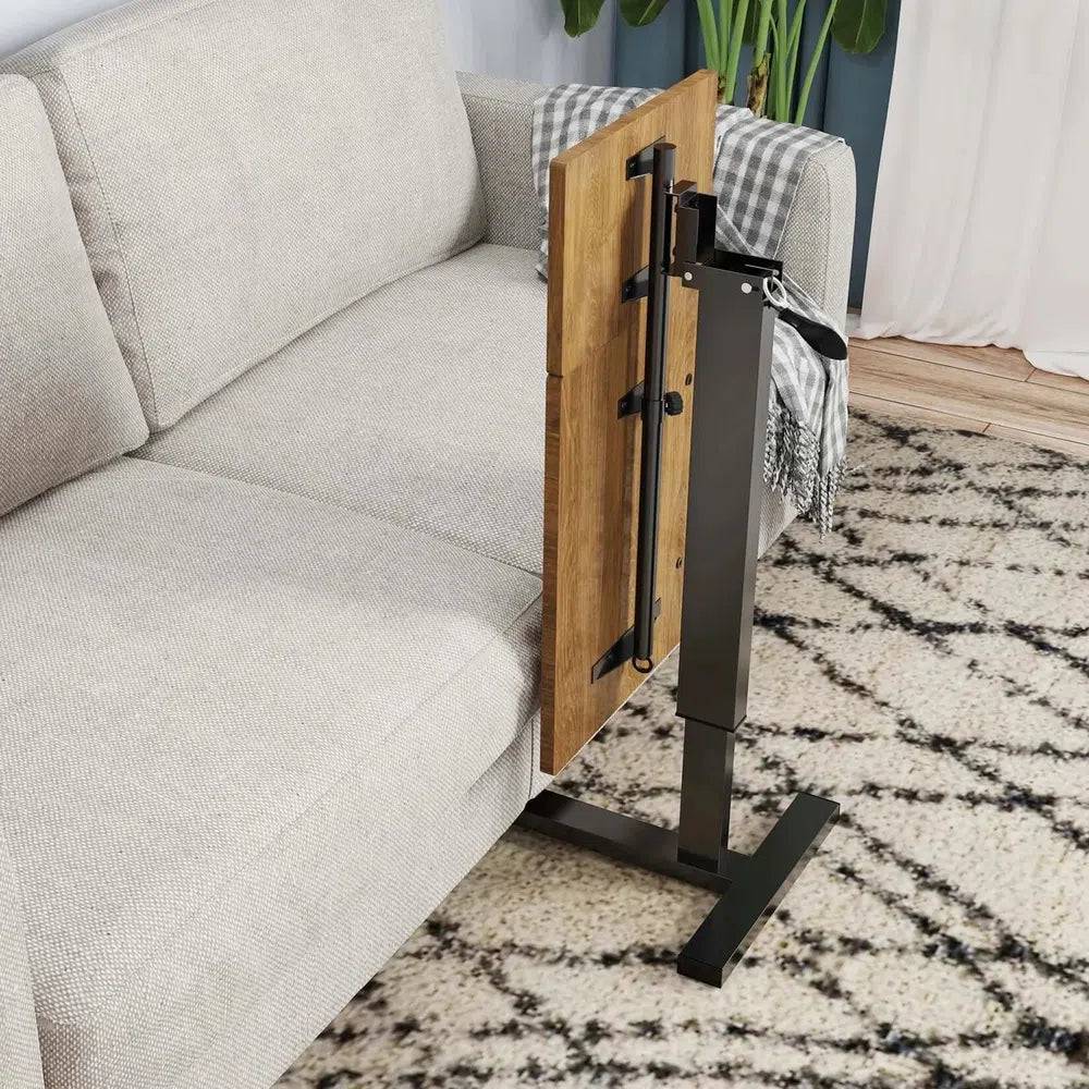 Adjustable Overbed Table with Wheels | Living Room | Luvasmr - Satisfyingly Organised