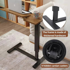 Adjustable Overbed Table with Wheels | Living Room | Luvasmr - Satisfyingly Organised
