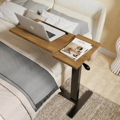 Adjustable Overbed Table with Wheels | Living Room | Luvasmr - Satisfyingly Organised