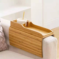 Bamboo Sofa Cup Holder | Living Room | Luvasmr - Satisfyingly Organised